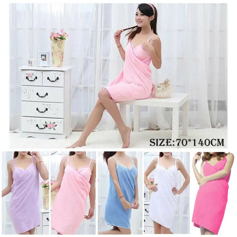 Women Towel Robes Bath Wearable Towel Dress Fast Drying Beach Spa Magical Nightwear Sleeping Quick-Dry Bathing Shower Soft Towel
Women Towel Robes Bath Wearable Towel Dress Fast Drying Beach Spa Magical Nightwear Sleeping Quick-Dry Bathing Shower Soft Towel
