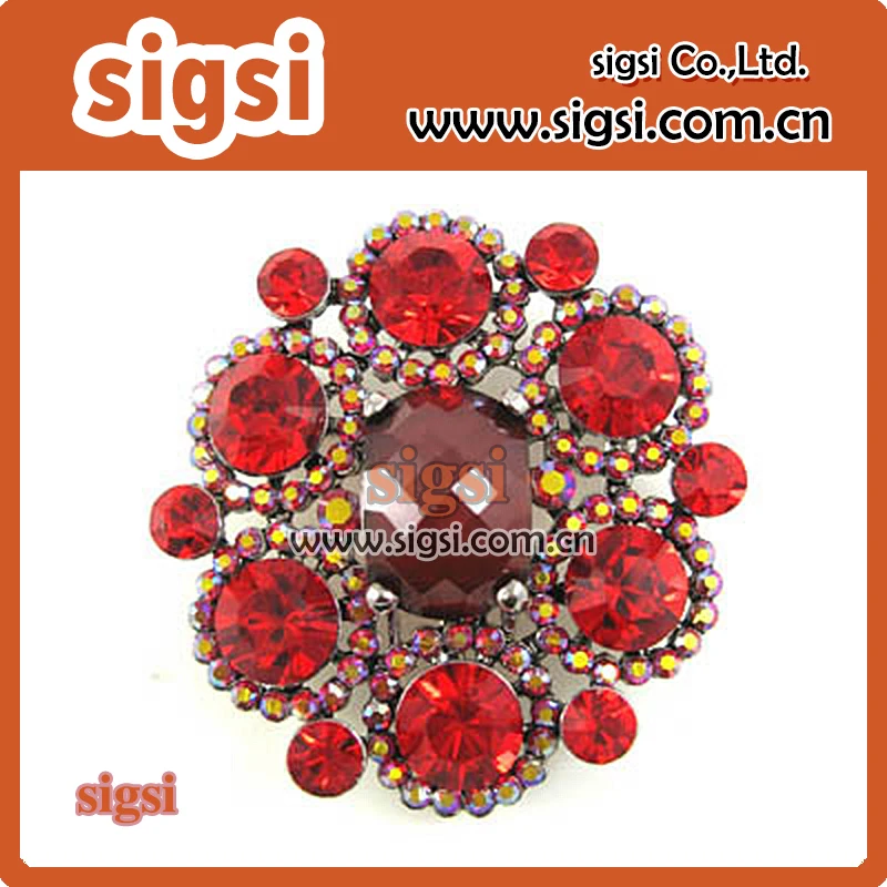 100pcs Hot selling New design wholesale red crystal rhinestone brooch pin
100pcs Hot selling New design wholesale red crystal rhinestone brooch pin