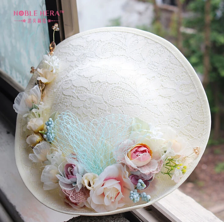 New Bride Hats handmade silk flower Sexy Women hair clips Hair ornaments fascinator Wedding Photograph Accessories Gift
New Bride Hats handmade silk flower Sexy Women hair clips Hair ornaments fascinator Wedding Photograph Accessories Gift