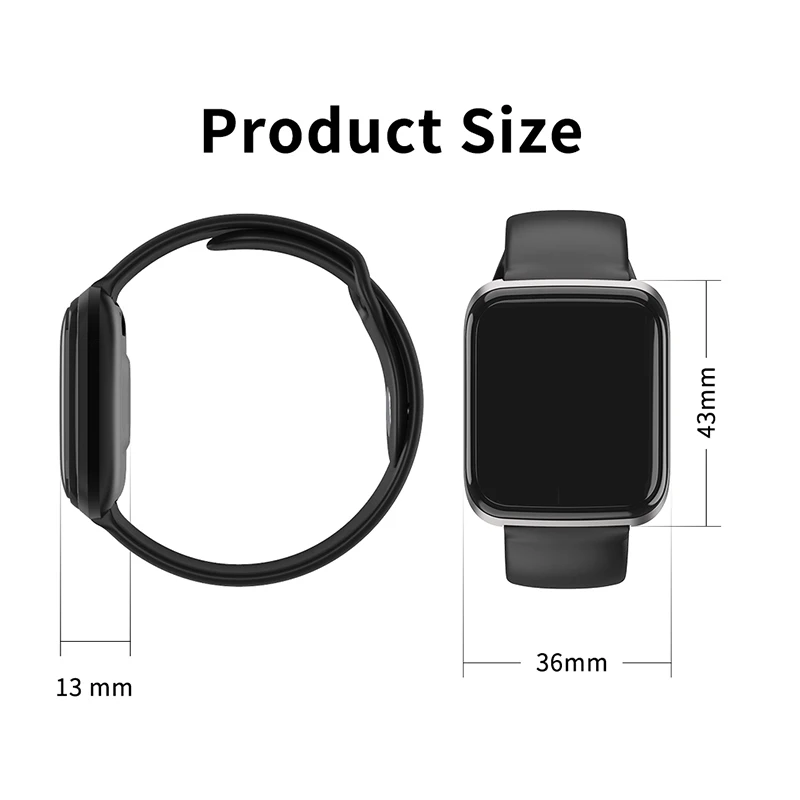 CY05 Smart Watch Women Men Heart Rate Blood Pressure IP67 Waterproof Smartwatch Pedometer Fitness Smart Bracelet For Android IOS
CY05 Smart Watch Women Men Heart Rate Blood Pressure IP67 Waterproof Smartwatch Pedometer Fitness Smart Bracelet For Android IOS