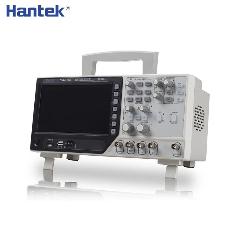 Осциллограф Hantek DSO4102C 100 МГц 2 канала USB ЖК-дисплей | Инструменты