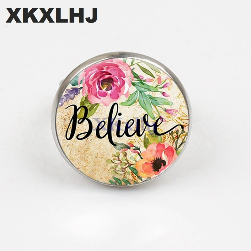 XKXLHJ2018 Retro Believe Letters Printed Glass Dome Bible Men and Women Ring Christian Jewelry Gifts
XKXLHJ2018 Retro Believe Letters Printed Glass Dome Bible Men and Women Ring Christian Jewelry Gifts