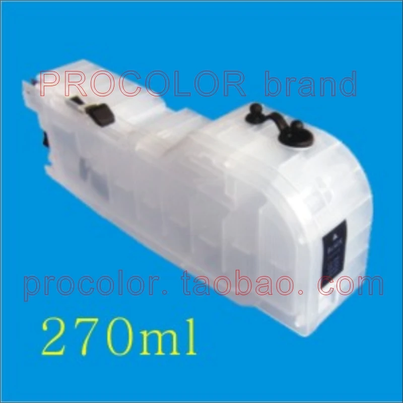 

PROCOLOR New long Big volume 270ml refill inkjet cartridge LC-539XL BK/LC-535XL C/M/Y for BROTHER DCP-J100/DCP-J105/MFC-J200...