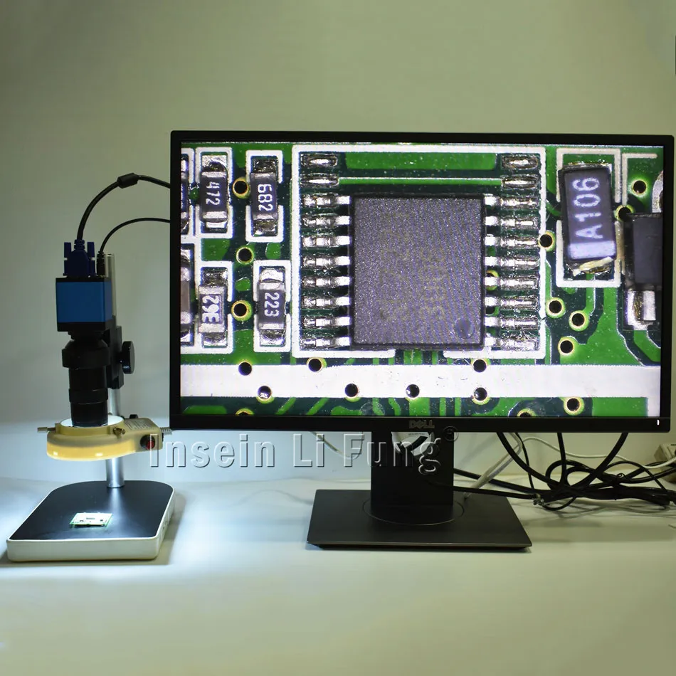 2.0MP 1080P 60FPS 1/2.8-inch CMOS VGA HD Microscope Camera+8X-130X Adjustable Magnification Zoom C-mount Lens+LED Light+Holder
2.0MP 1080P 60FPS 1/2.8-inch CMOS VGA HD Microscope Camera+8X-130X Adjustable Magnification Zoom C-mount Lens+LED Light+Holder