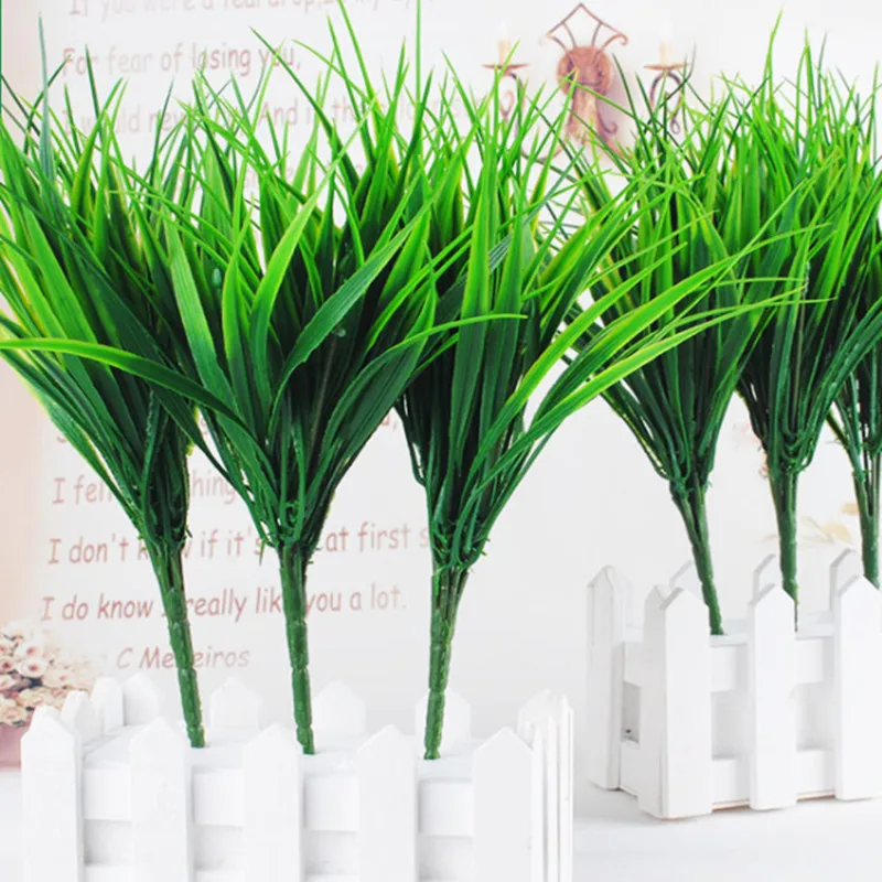 Hot Sale New 7 fork Green Grass Artificial Flowers Plants Plastic Flowers Household Decoration Party Home Room Decor
Hot Sale New 7 fork Green Grass Artificial Flowers Plants Plastic Flowers Household Decoration Party Home Room Decor