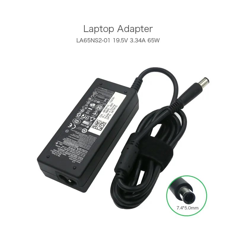 19.5V 3.34A 65W Power Cord AC Adapter for Dell Vostro 3360 3460 LA65NS2-01 6TM1C PA-1650-02D2 PA-12 Family Tablet Power Charger
19.5V 3.34A 65W Power Cord AC Adapter for Dell Vostro 3360 3460 LA65NS2-01 6TM1C PA-1650-02D2 PA-12 Family Tablet Power Charger
