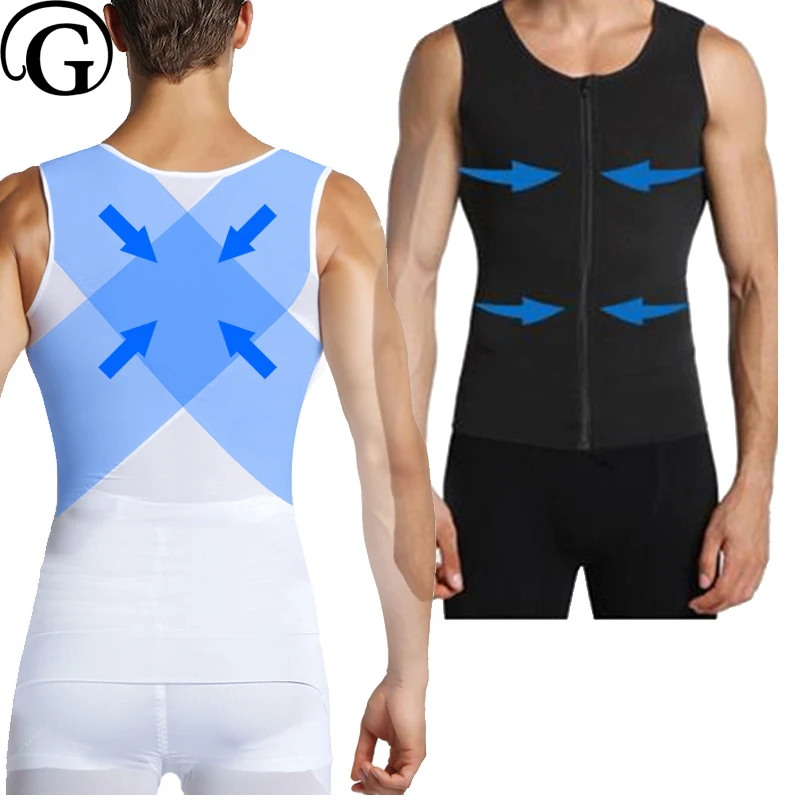 PRAYGER Men Shaper New Gynecomastia Body Shaper Men Slimming Belly Corset Chest Binder Control Waist Tank Tops
PRAYGER Men Shaper New Gynecomastia Body Shaper Men Slimming Belly Corset Chest Binder Control Waist Tank Tops