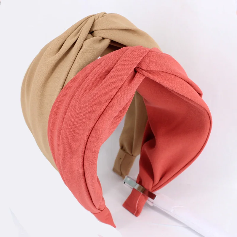 Fashion Women Twisted Headband Wholesale Hair Accessories Boutique Solid Color Top Knot Hairband Korean
Fashion Women Twisted Headband Wholesale Hair Accessories Boutique Solid Color Top Knot Hairband Korean