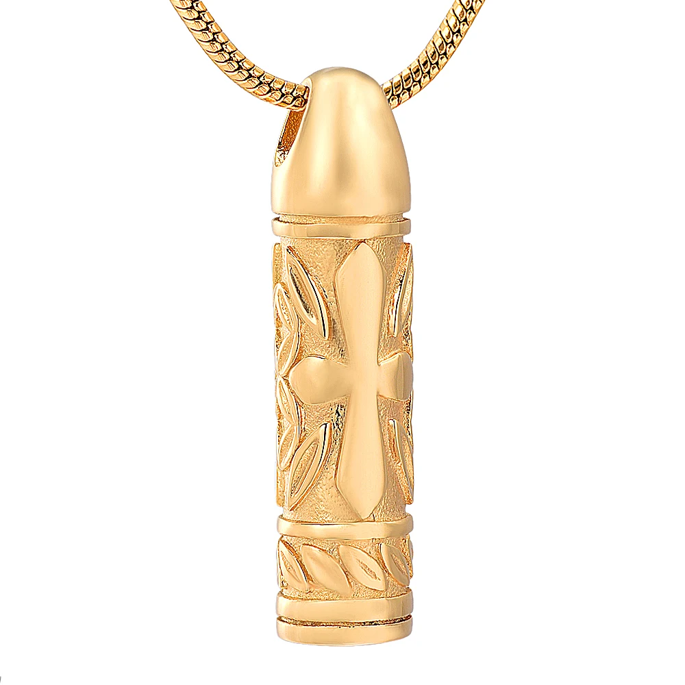 LKJ11940 Bullet Design Ashes Urn Locket Engravable Cylinder Cremation Pendant Stainless Steel Keepsake Jewelry for Human
LKJ11940 Bullet Design Ashes Urn Locket Engravable Cylinder Cremation Pendant Stainless Steel Keepsake Jewelry for Human