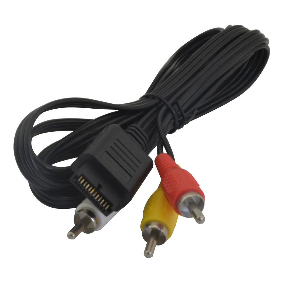 High Quality 1.8 3RCA Audio Video AV Cable Cord wire 12 pin 12pin half pin for PS1 PS
High Quality 1.8 3RCA Audio Video AV Cable Cord wire 12 pin 12pin half pin for PS1 PS