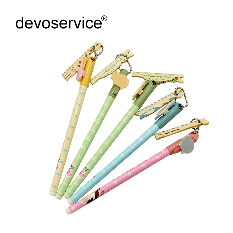 4Pcs/Lot Fresh Wooden Ruler Pendant Gel Pen Cute Stationary Pens For School Supplies Kawaii Chancery Stationary For Kids Gifts
4Pcs/Lot Fresh Wooden Ruler Pendant Gel Pen Cute Stationary Pens For School Supplies Kawaii Chancery Stationary For Kids Gifts