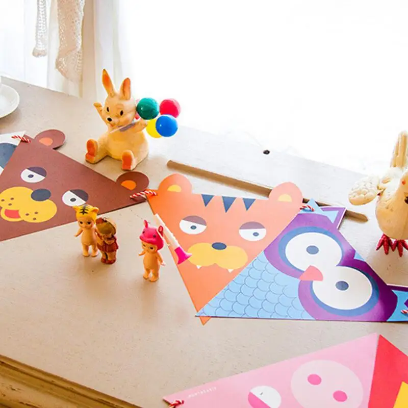 Cartoon Animals Banner Kindergarten Child Room Decorations Garland Baby Shower Kids Birthday Bunting Party Decoration
Cartoon Animals Banner Kindergarten Child Room Decorations Garland Baby Shower Kids Birthday Bunting Party Decoration