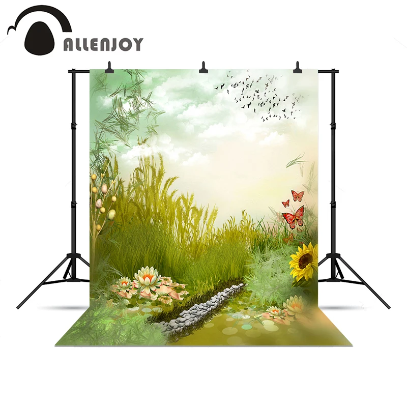 Allenjoy photo backdrops Countryside flower butterfly free nature background bird green background for photo shoots
Allenjoy photo backdrops Countryside flower butterfly free nature background bird green background for photo shoots