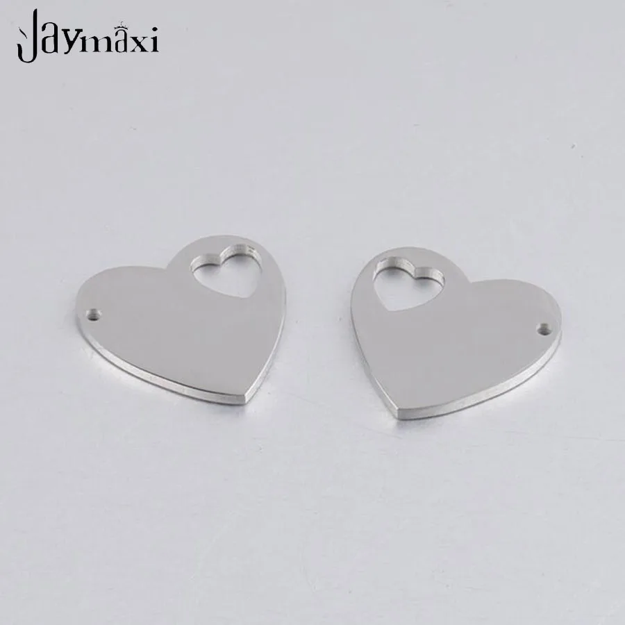 Jaymaxi Stainless Steel Charm Heart 20Pieces/lot 17X17mm DIY Jewelry Findings Pendant for Love Accessories New Arrival
Jaymaxi Stainless Steel Charm Heart 20Pieces/lot 17X17mm DIY Jewelry Findings Pendant for Love Accessories New Arrival