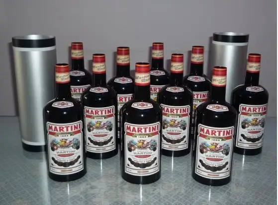 Мультиплексирующие бутылки 10 бутылок черного цвета (наливаемая