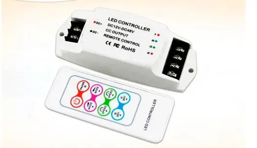 3CH Constant Current Multi-function RGB Controller RF remote LED RGB cotroller DC12V-DC48V LED Controller
3CH Constant Current Multi-function RGB Controller RF remote LED RGB cotroller DC12V-DC48V LED Controller