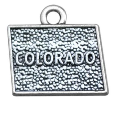 50pcs Antique Silver zinc alloy COLORADO map Double-sided Pendant charm Handmade earring bracelet necklace Jewelry DIY Component
50pcs Antique Silver zinc alloy COLORADO map Double-sided Pendant charm Handmade earring bracelet necklace Jewelry DIY Component