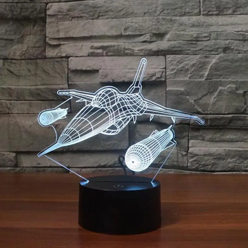 3d ночник в виде самолета, новинка, креативный подарок, светодиодная настольная лампа для спальни, настольная лампа с дистанционным сенсорны...
3d ночник в виде самолета, новинка, креативный подарок, светодиодная настольная лампа для спальни, настольная лампа с дистанционным сенсорны...