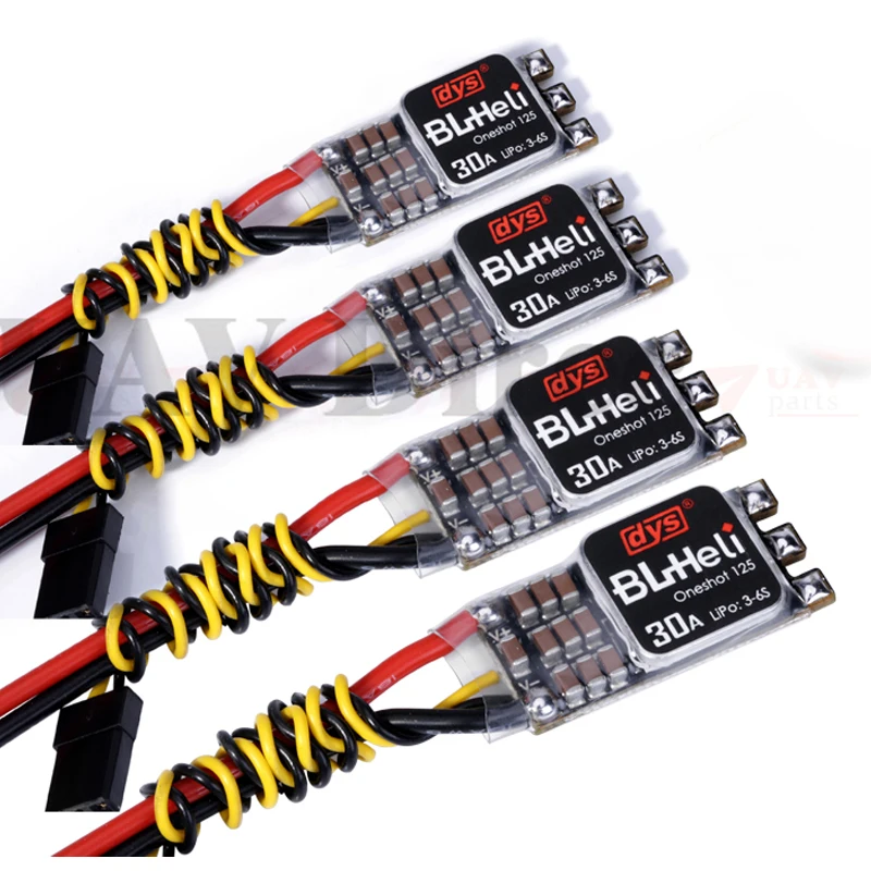 4 шт./лот DYS новая версия XM30A XMS30A программа BLHeli мини 30A V2 ESC для высокое кв Мощность