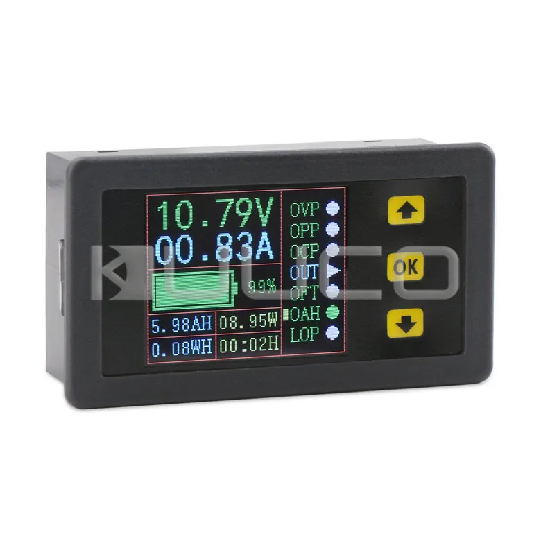 5 PCS Digital Meter Multifunction Voltage/Current/Charge and Discharge Capacity/Time/ Power Display Panel Meter/Monitor/Tester
5 PCS Digital Meter Multifunction Voltage/Current/Charge and Discharge Capacity/Time/ Power Display Panel Meter/Monitor/Tester