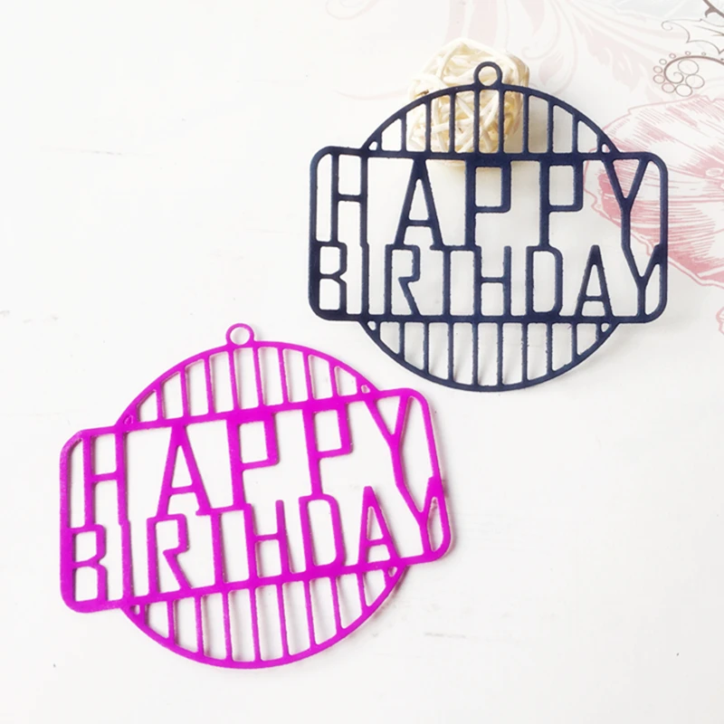 YLCD1128 Happy Birthday Metal Cutting Dies For Scrapbooking Stencils DIY Album Cards Decoration Embossing Folder Die Cuts New
YLCD1128 Happy Birthday Metal Cutting Dies For Scrapbooking Stencils DIY Album Cards Decoration Embossing Folder Die Cuts New