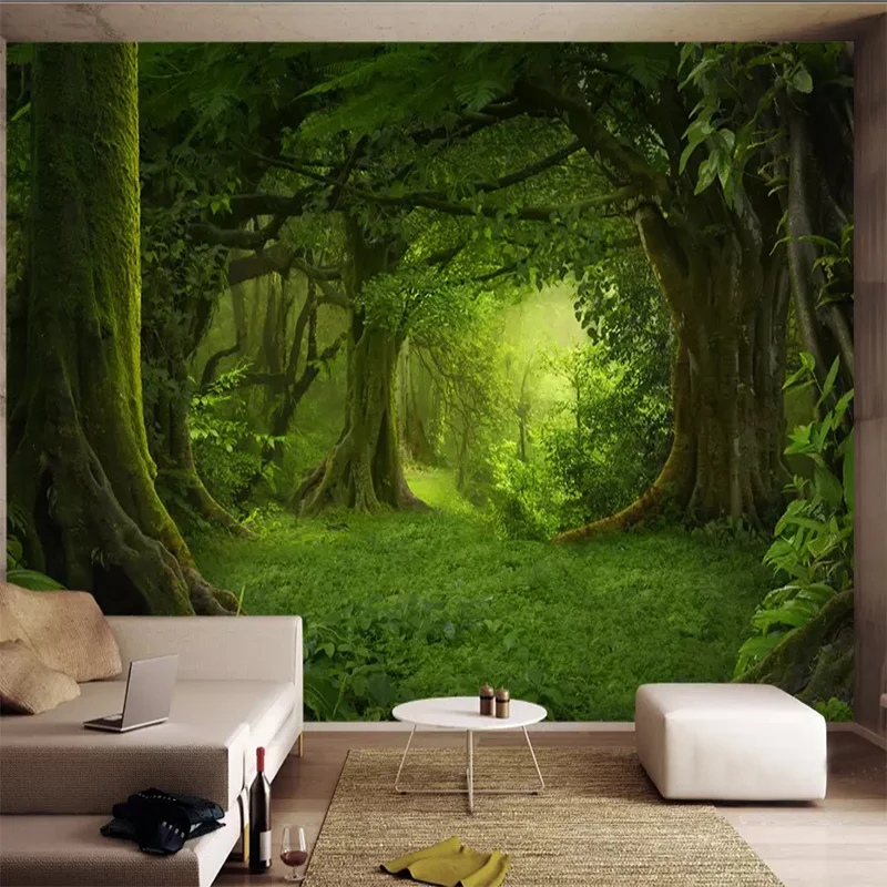 Custom 3D Mysterious Woods Meadow Mural Photo Wallpapers Living Room Cafe Background Decorative Wall Cloth 3D Papel De Parede
Custom 3D Mysterious Woods Meadow Mural Photo Wallpapers Living Room Cafe Background Decorative Wall Cloth 3D Papel De Parede