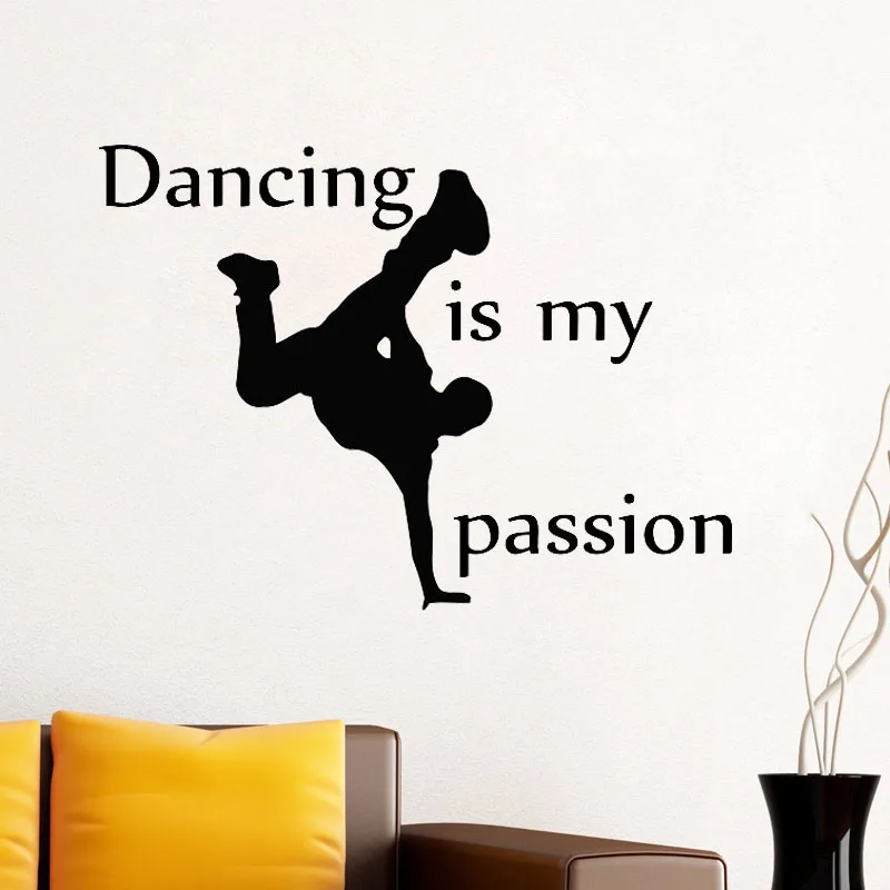 ZOOYOO Dancing Is My Passion Wall Sticker Home Decor Removable Wall Art Murals Living Room Bedroom Decoration Window Wall Decals
ZOOYOO Dancing Is My Passion Wall Sticker Home Decor Removable Wall Art Murals Living Room Bedroom Decoration Window Wall Decals