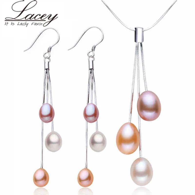 Bridal Pearl jewellery sets 925 sterling silver,colorful fine natural freshwater pearl sets birthday gift pendant drop earring
Bridal Pearl jewellery sets 925 sterling silver,colorful fine natural freshwater pearl sets birthday gift pendant drop earring