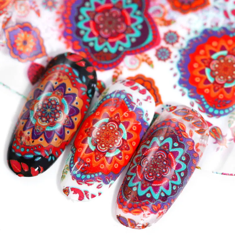 10Pcs Charm Nail Foil Vintage Flower Mixed Designs Colorful Starry Transfer Sticker Wraps Adhesive Decals Nail Art Decorations
10Pcs Charm Nail Foil Vintage Flower Mixed Designs Colorful Starry Transfer Sticker Wraps Adhesive Decals Nail Art Decorations