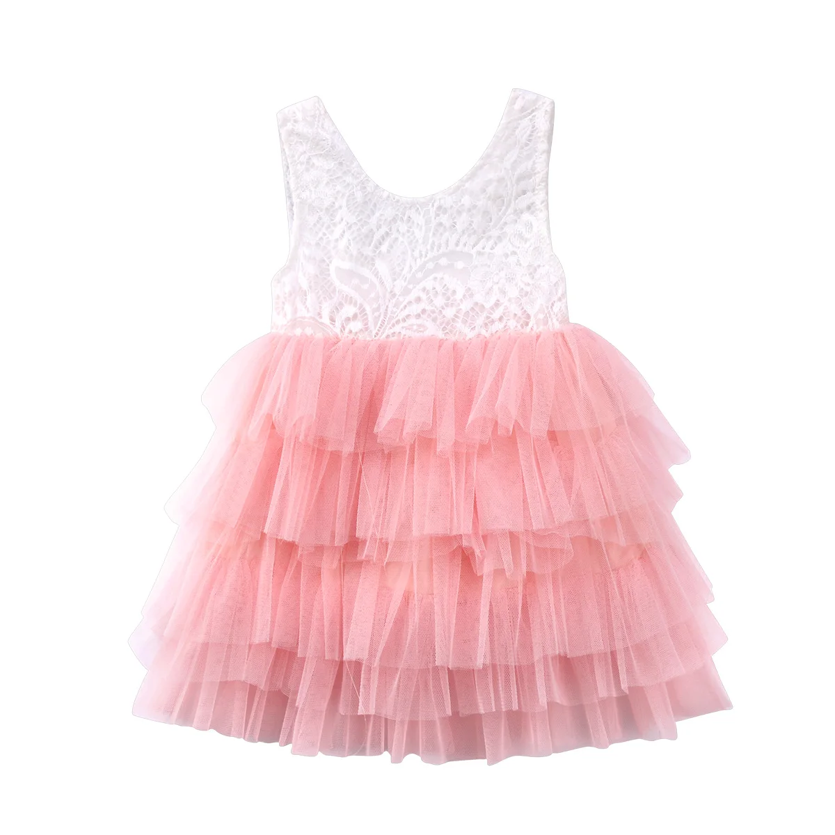 2017 Summer Newborn Baby Girl Lace Tulle Party Pageant Dress Prom Ruffles Dresses Size 1-5T
2017 Summer Newborn Baby Girl Lace Tulle Party Pageant Dress Prom Ruffles Dresses Size 1-5T