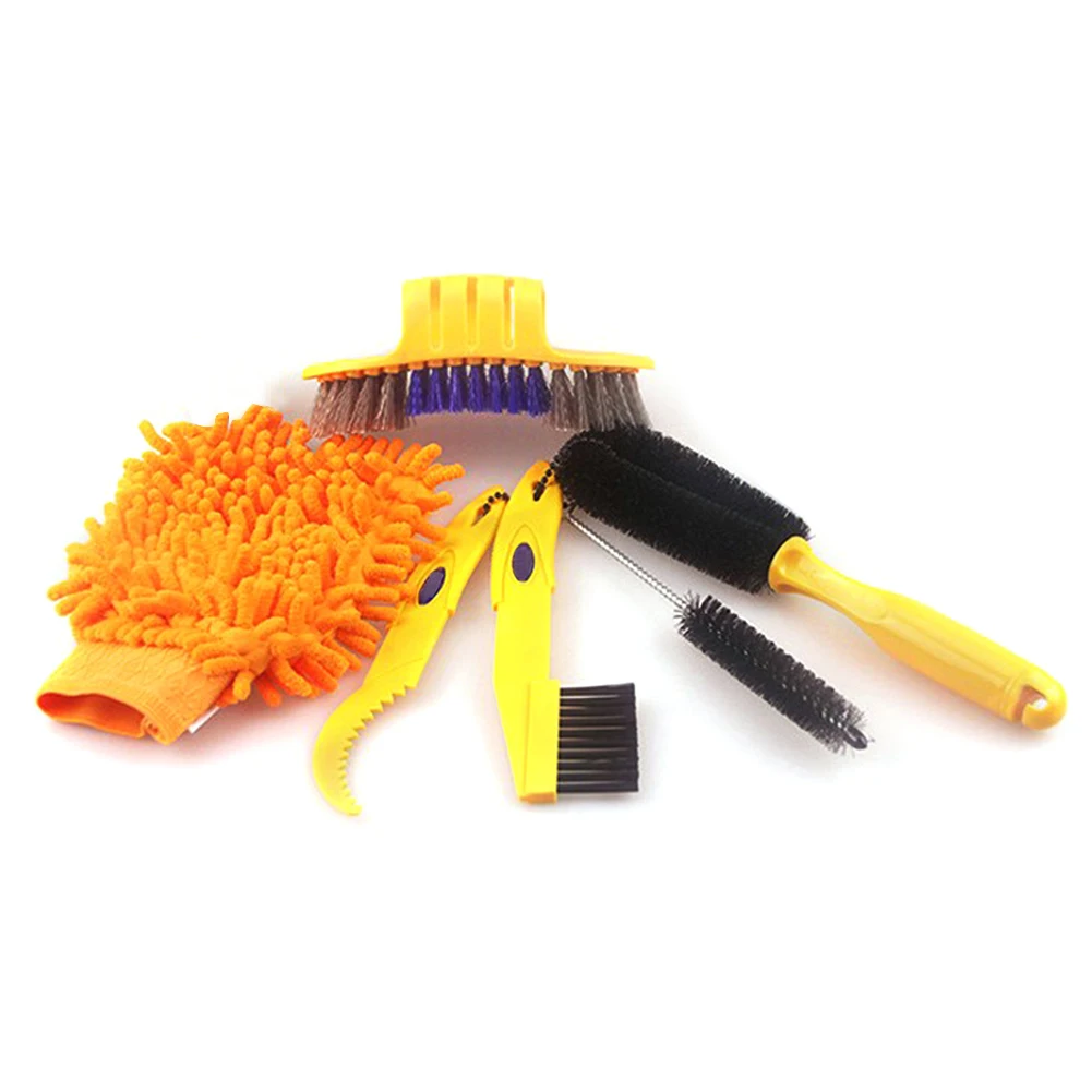 6 Pcs/set Bike Chain Cleaner Portable Bicycle Cleaning Tool Kit Bicycle Tire Brush Brake Disc Cleaner Brushes Washing Set
6 Pcs/set Bike Chain Cleaner Portable Bicycle Cleaning Tool Kit Bicycle Tire Brush Brake Disc Cleaner Brushes Washing Set