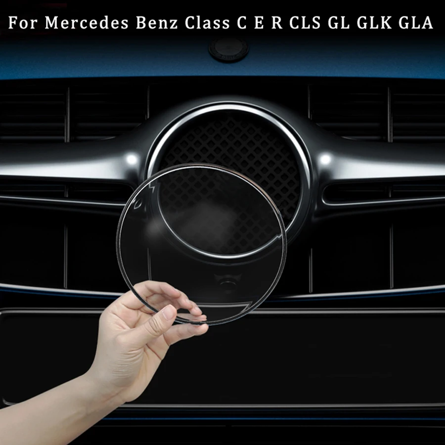 Для Mercedes Benz Class C E R CLS GL GLK GLA CLA X177 X156 W205 W212 W213 GLK200 260 передний гриль эмблема Защитная