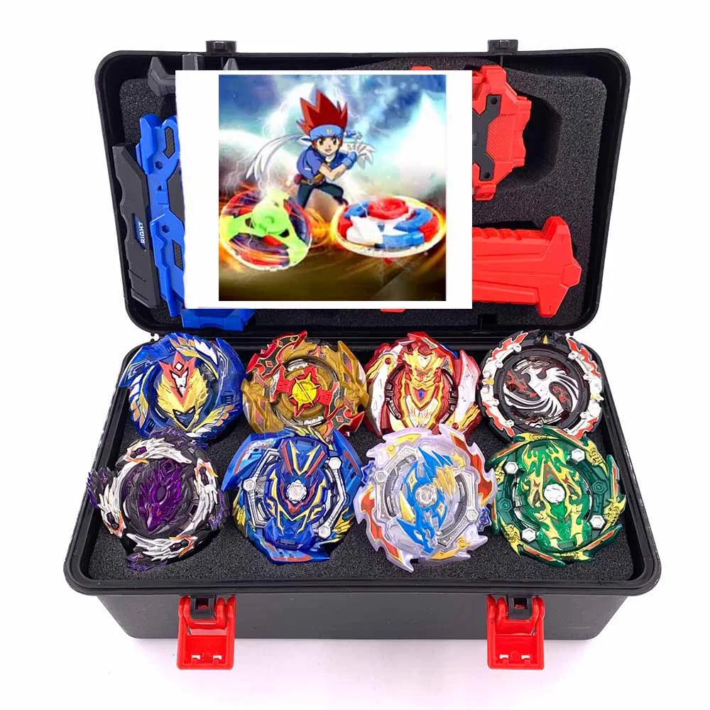 Новинка лаунчер Beyblade Toupie Bayblades металлический черный набор bables burst Fafnir Box bey blade Bey