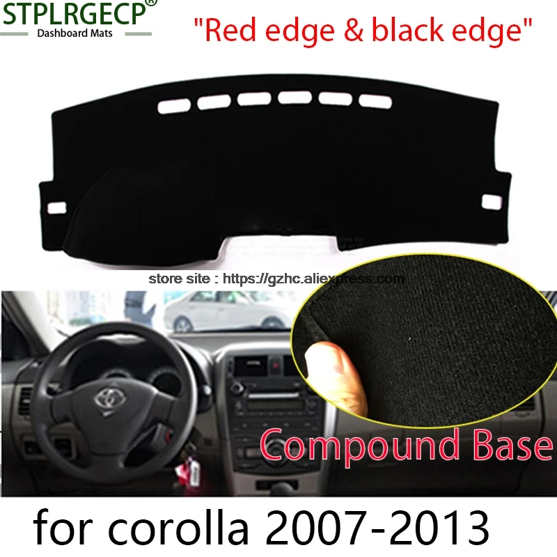 StplrgeCP для toyota corolla двухслойная Крышка для приборной панели автомобиля, Защитная Наклейка для защиты приборной панели
StplrgeCP для toyota corolla двухслойная Крышка для приборной панели автомобиля, Защитная Наклейка для защиты приборной панели