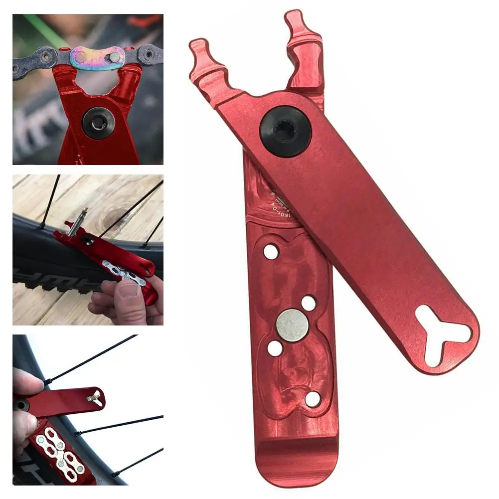 Bike Bicycle Pliers Open Close Chain Magic Buckle Repair Removal Tool Kit Wrench Mini Portable Link Plier Cycling Chain Splitter
Bike Bicycle Pliers Open Close Chain Magic Buckle Repair Removal Tool Kit Wrench Mini Portable Link Plier Cycling Chain Splitter