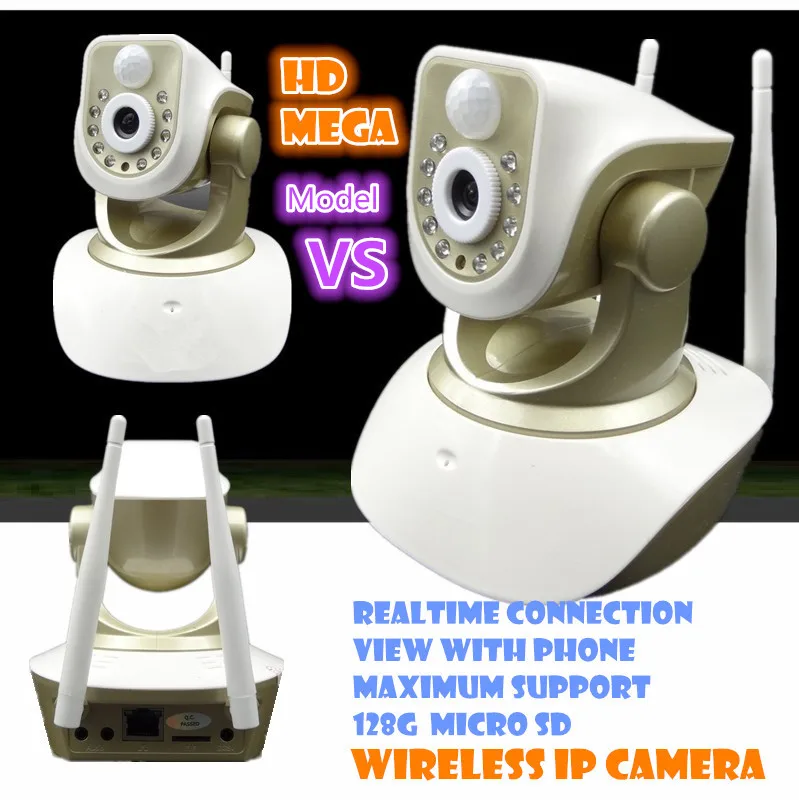 Беспроводной IP Камера 720 P Wi-Fi HD PIR радионяня видеонаблюдения sd-карта Наблюдение