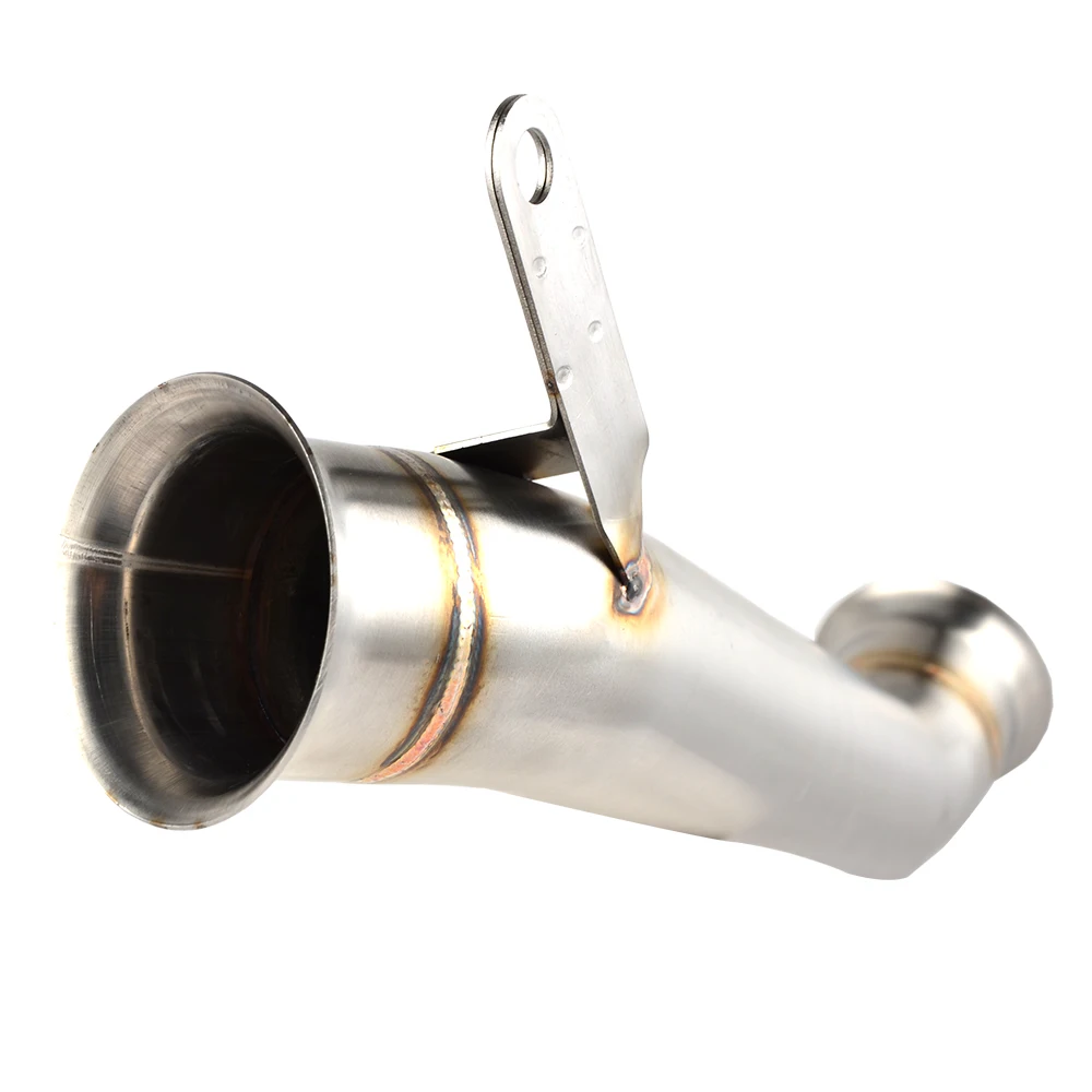 NICECNC Motorcycle Slip On Mid Pipe Stainless Steel Eliminator Exhaust Mid Pipe For KTM 690 Duke 2012 2013 2014 2015 2016 2017
NICECNC Motorcycle Slip On Mid Pipe Stainless Steel Eliminator Exhaust Mid Pipe For KTM 690 Duke 2012 2013 2014 2015 2016 2017