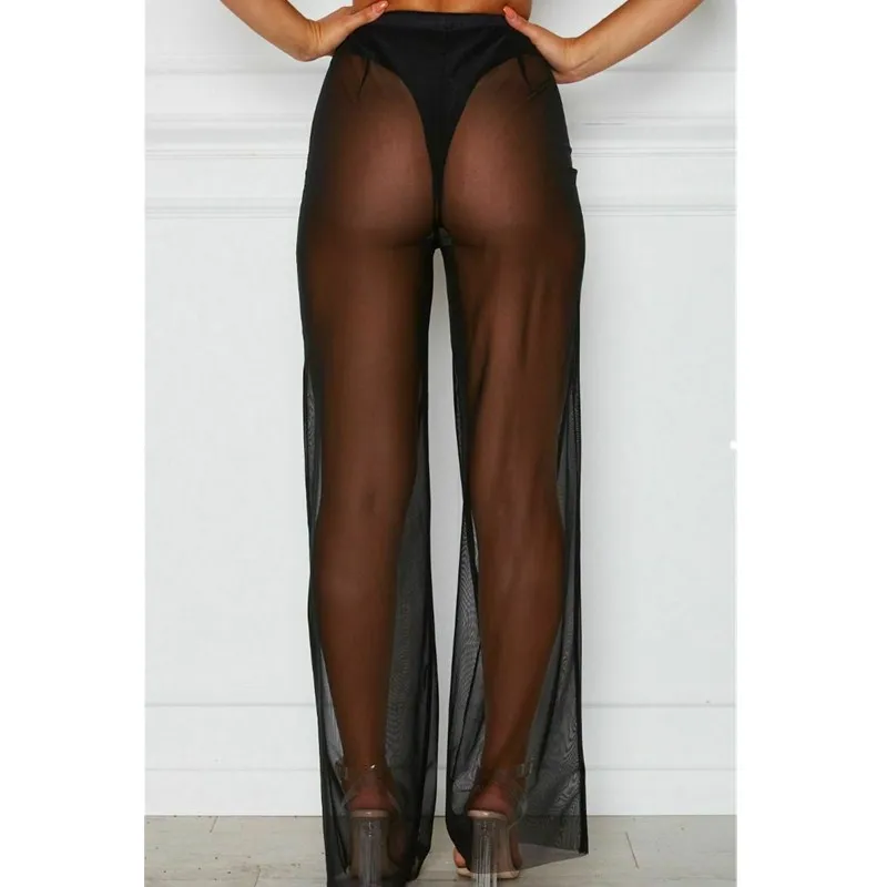 Fashion Sexy Women's Beach Mesh Sheer Bikini Cover Up Swimwear Transparent Long Pant Trousers
Fashion Sexy Women's Beach Mesh Sheer Bikini Cover Up Swimwear Transparent Long Pant Trousers