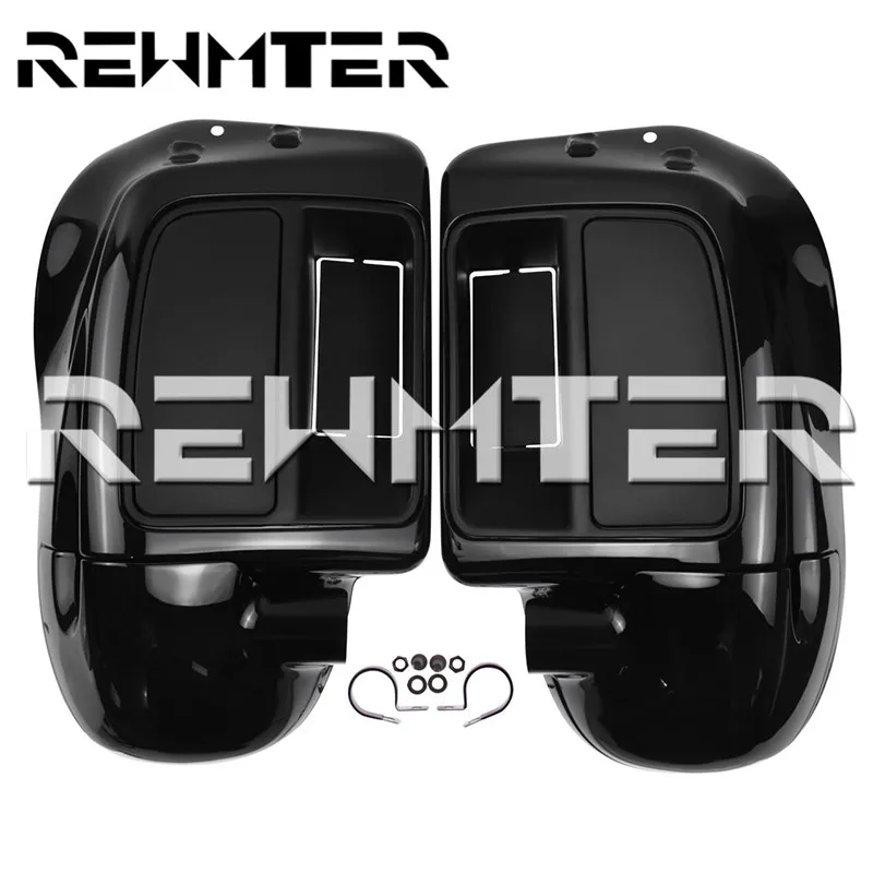 Black Lower Vented Leg Fairing Glove Box For Harley Touring Road King Street Electra Glide Ultra FLHX FLTR FLHX FLHT FLHR 14-18
Black Lower Vented Leg Fairing Glove Box For Harley Touring Road King Street Electra Glide Ultra FLHX FLTR FLHX FLHT FLHR 14-18