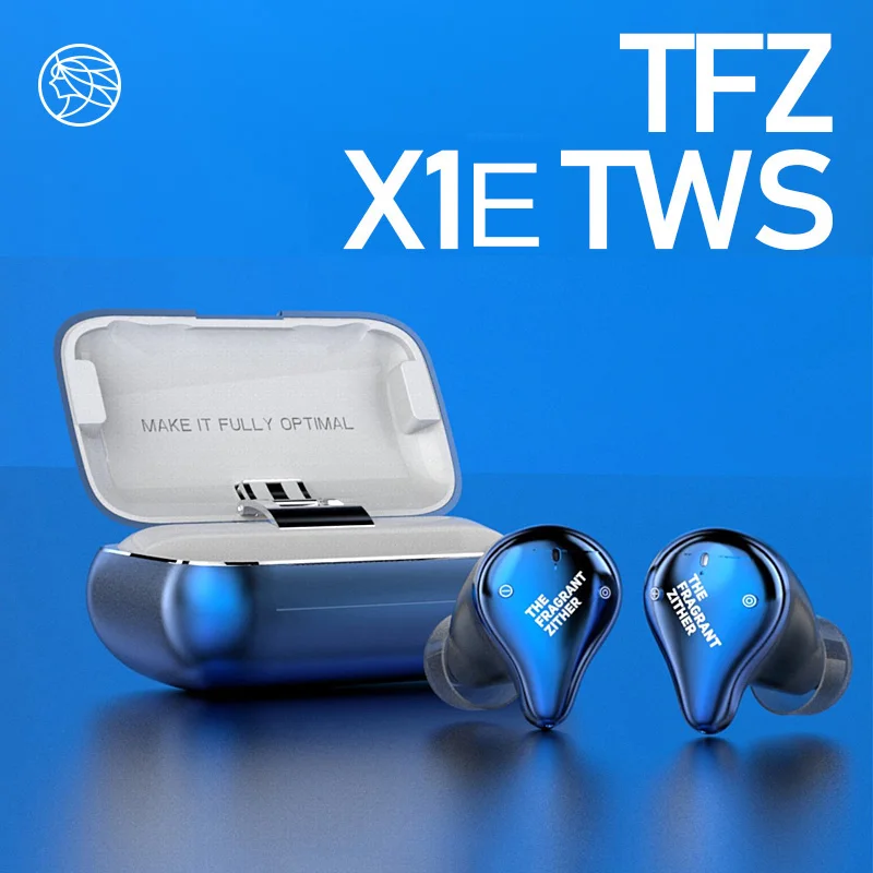 

Беспроводные Hi-Fi наушники-вкладыши TFZ X1E ture, Bluetooth 5,0, Динамический драйвер, водонепроницаемость IPX7, с зарядным устройством, TWS для iOS, Android