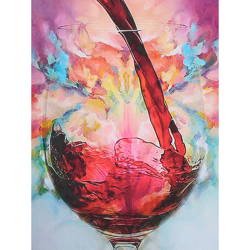 Full square diamond 5D DIY diamond wine glass diamond painting cross stitch rhinestone mosaic decoration gift YY
Full square diamond 5D DIY diamond wine glass diamond painting cross stitch rhinestone mosaic decoration gift YY