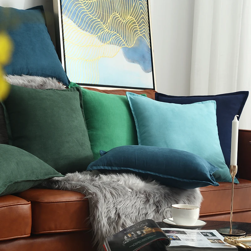 Solid Pillow Case Green Navy Blue Grey Cushion Cover Suede Home Decorative Pillow Cover Fringed 45x45cm/60x60cm/30x50cm
Solid Pillow Case Green Navy Blue Grey Cushion Cover Suede Home Decorative Pillow Cover Fringed 45x45cm/60x60cm/30x50cm