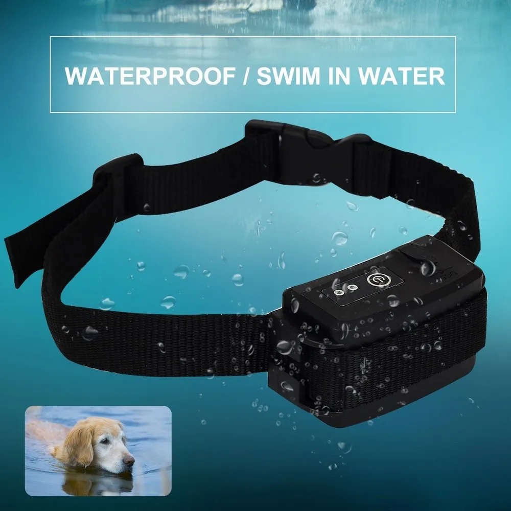 Pet Fence System Dog Electric Rechargeable Waterproof Shock Adjustable Training Collar For Two Dogs | Дом и сад