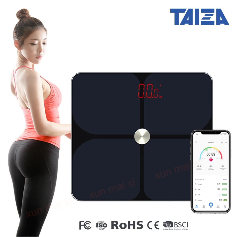 Smart Bathroom Scale Floor Human Weight mi Body Composition Fat Scale Home Weight Balance Bluetooch Household Weighting Scale
Smart Bathroom Scale Floor Human Weight mi Body Composition Fat Scale Home Weight Balance Bluetooch Household Weighting Scale
