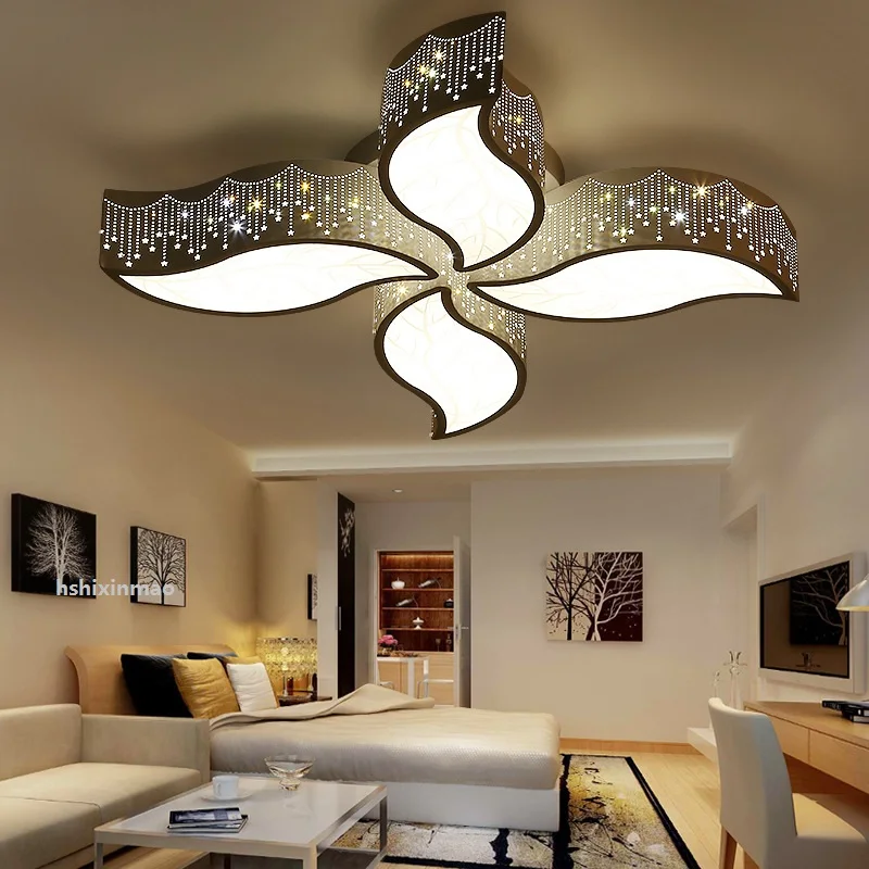 Warm and romantic iron bedroom ceiling lamps living room balcony lights color 4/5 leaf Ceiling lights Lighting fixture
Warm and romantic iron bedroom ceiling lamps living room balcony lights color 4/5 leaf Ceiling lights Lighting fixture