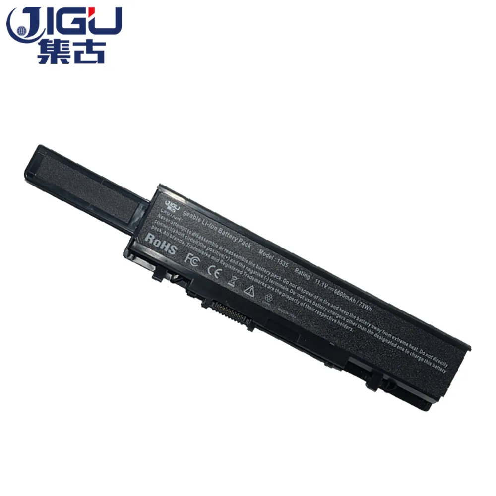 JIGU 9 Cells Laptop Battery WU946 MT264 KM965 312 0702 KM958 For Dell Studio 1535 1536 1537 1555 1557 1558|laptop battery|9 cell batterybattery for