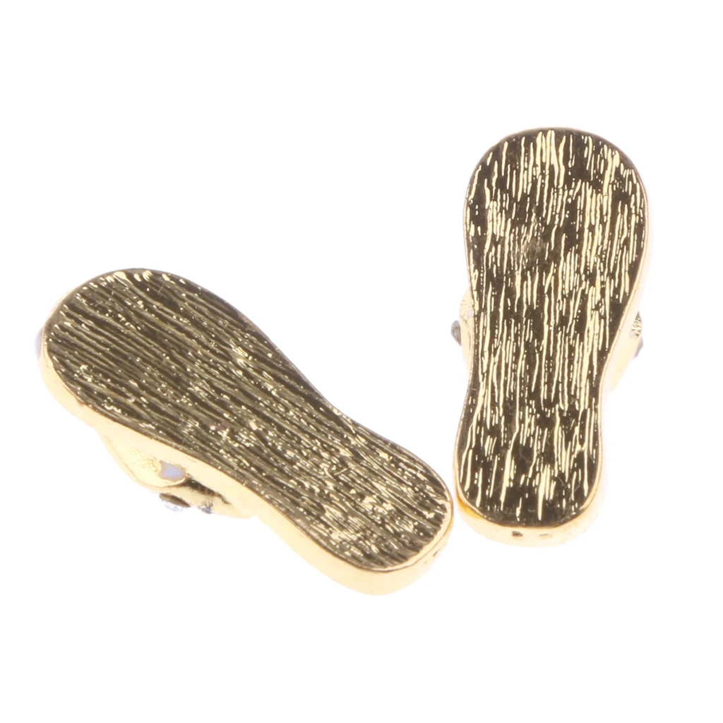 1:12 Dollhouse Miniatures Fashionable Ladies Women Metal Shoes Slippers with Diamond Decoration
1:12 Dollhouse Miniatures Fashionable Ladies Women Metal Shoes Slippers with Diamond Decoration