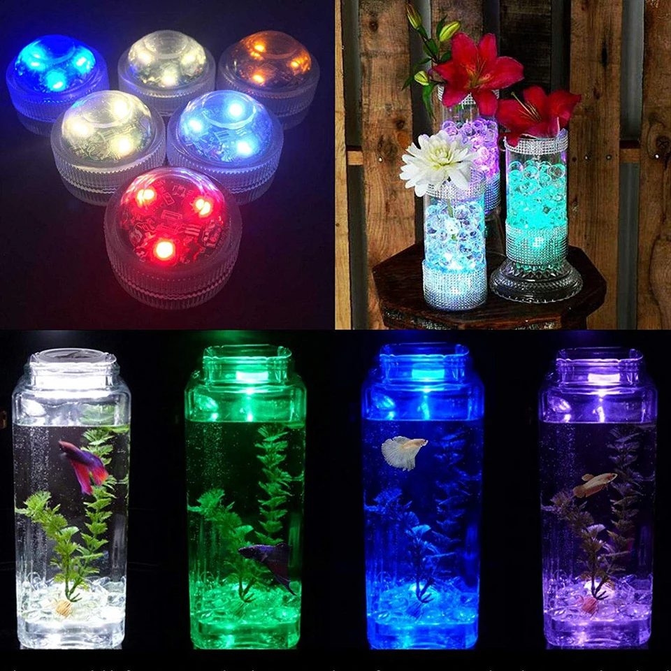Xsky IP68 Waterproof Battery Operated Led Submersible Light Multi Color Underwater Lights Lamp for Fish Tank Pond Wedding Party
Xsky IP68 Waterproof Battery Operated Led Submersible Light Multi Color Underwater Lights Lamp for Fish Tank Pond Wedding Party