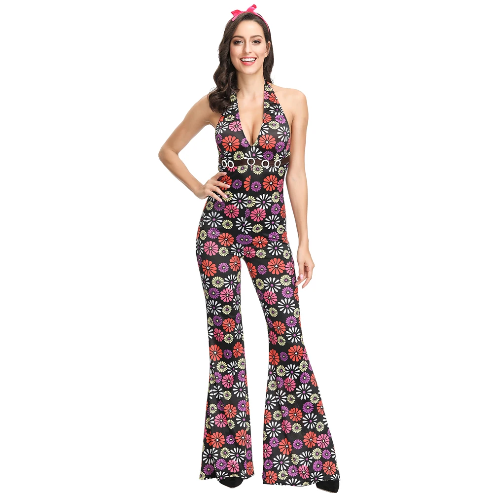 Summer Women Floral Jumpsuit Sleeveless V- Neck Jumpsuits Fashion Ladies Flower Print Wide Leg Pants Long Trousers
Summer Women Floral Jumpsuit Sleeveless V- Neck Jumpsuits Fashion Ladies Flower Print Wide Leg Pants Long Trousers