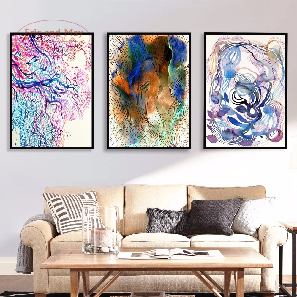 Watercolor Plants Leaves Canvas Art Painting Print Poster, Abstract Wall Pictures For Home Decoration Wall Decor No Frame
Watercolor Plants Leaves Canvas Art Painting Print Poster, Abstract Wall Pictures For Home Decoration Wall Decor No Frame